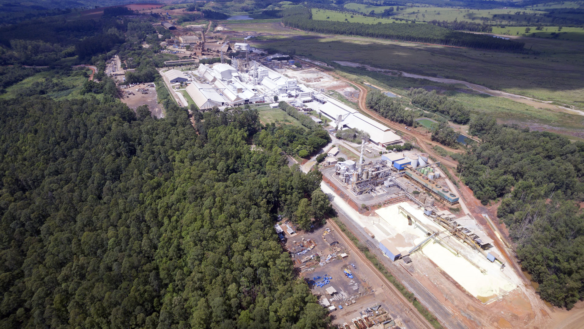 View of Fertilizer Distribution in Brazil - Paraguay