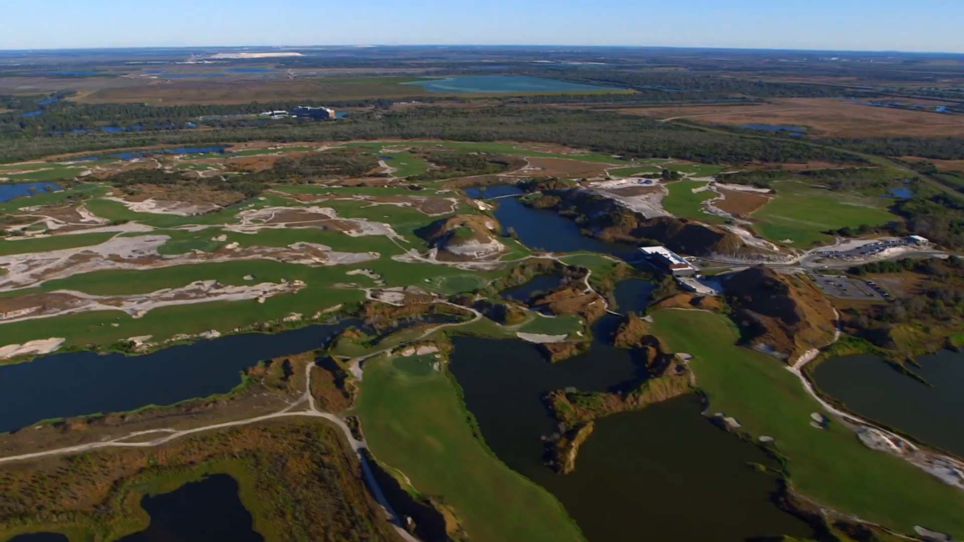 Streamsong Resort built on Mosaics reclamation area.