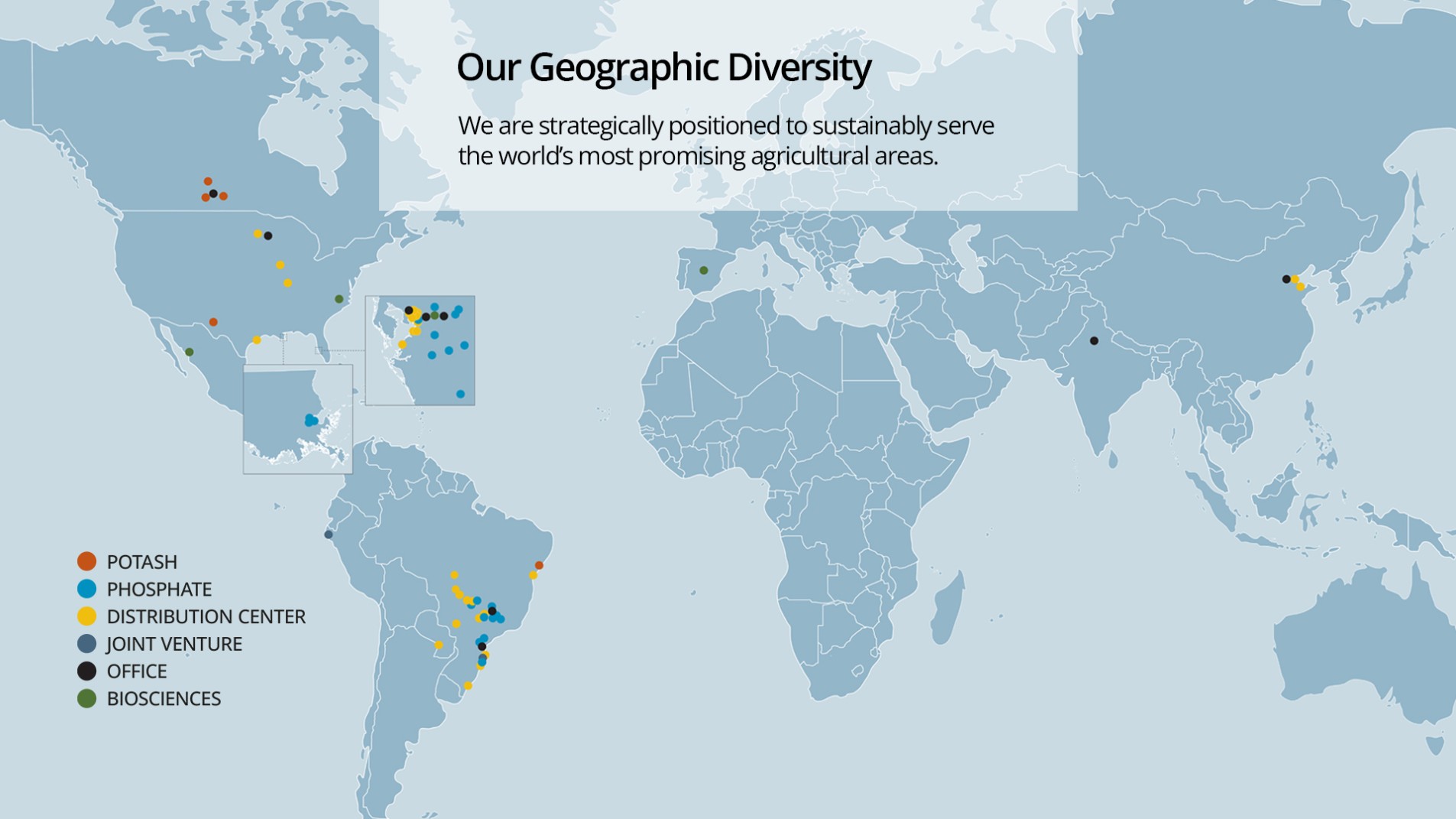 Mosaics Geographic Diversity